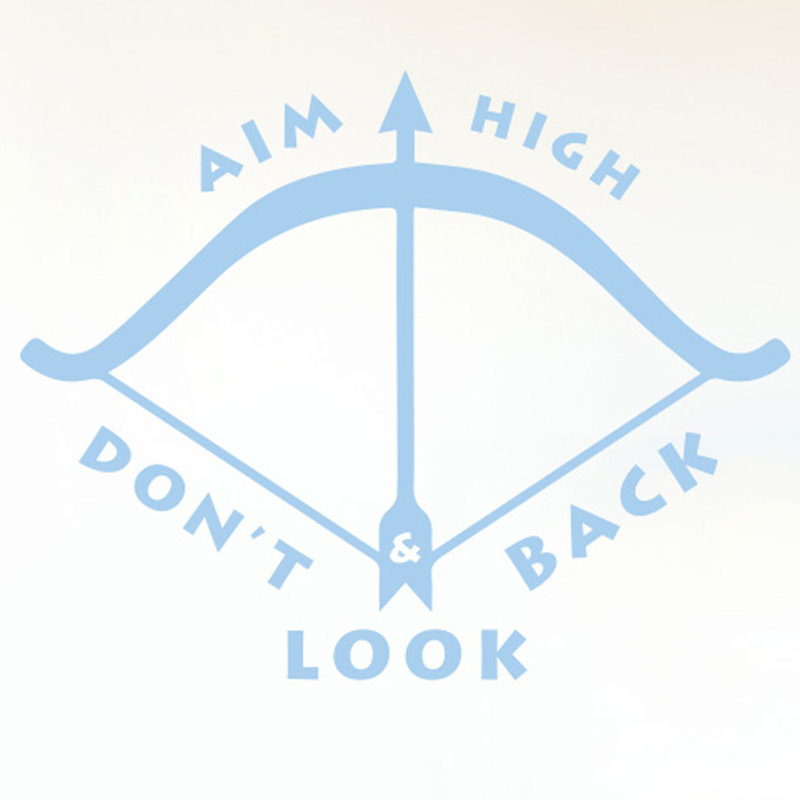 Wall Decal, Medium, Light Blue