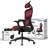 Nouhaus Ergo3dL Home Office Desk Chairs Ergonomic Office Chair High-Back Mesh Rolling Work Chairs with Wheels and Adjustable Headrests Comfortable Lumbar Support Adjustable Armrests-104236707