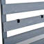 Chariot de cuisine en bois massif 64,9 po H-1787957554