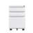3-Drawer Mobile File Cabinet with Lock, 5 Wheels (2 Brakes + Anti-Tip),Cold Rolled Steel Fully Assembled Metal Filing Cabinet with Pen Tray & Hanging Bar for Home Office, Fits Letter/Legal/A4 Files-130459514