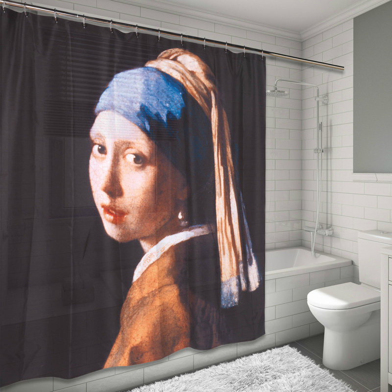 Rideau de douche simple