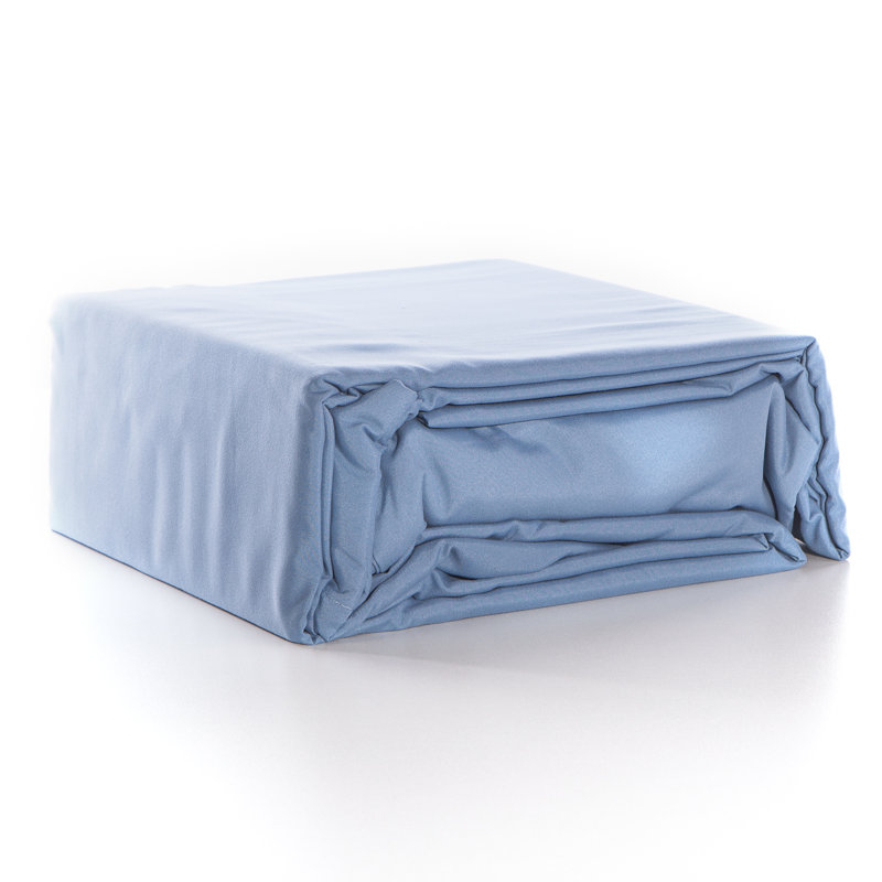 Microfiber Sheet Set, Full, Blue