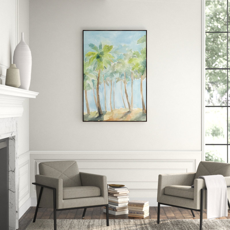 Under A Sunshine I Print by Janice Sadler, 36.5" H x 25.5" W, Glass Coat