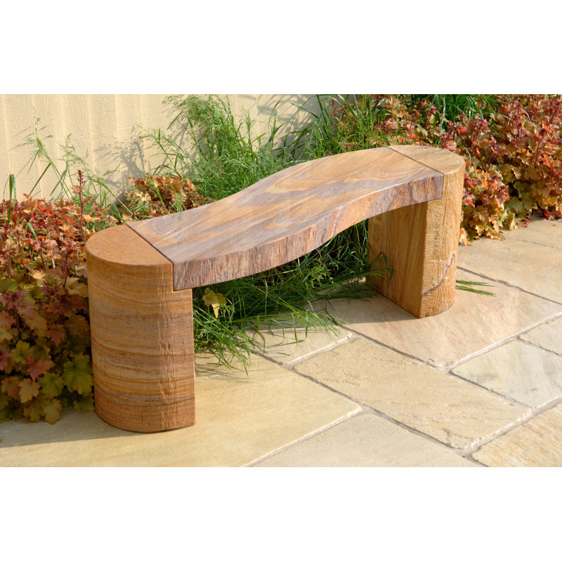 Oscar Stone Outdoor Bench