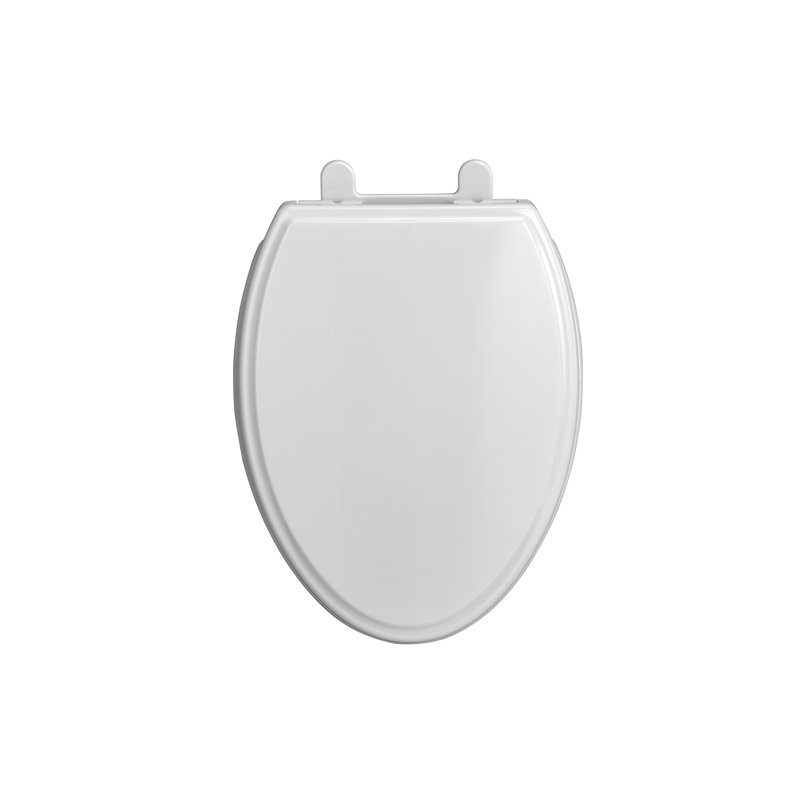 Siège de toilette télescopique de luxe allongé, Blanc