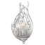 Applique murale 2 lumières en nickel brossé 15,5 pouces Gabriella-123223113