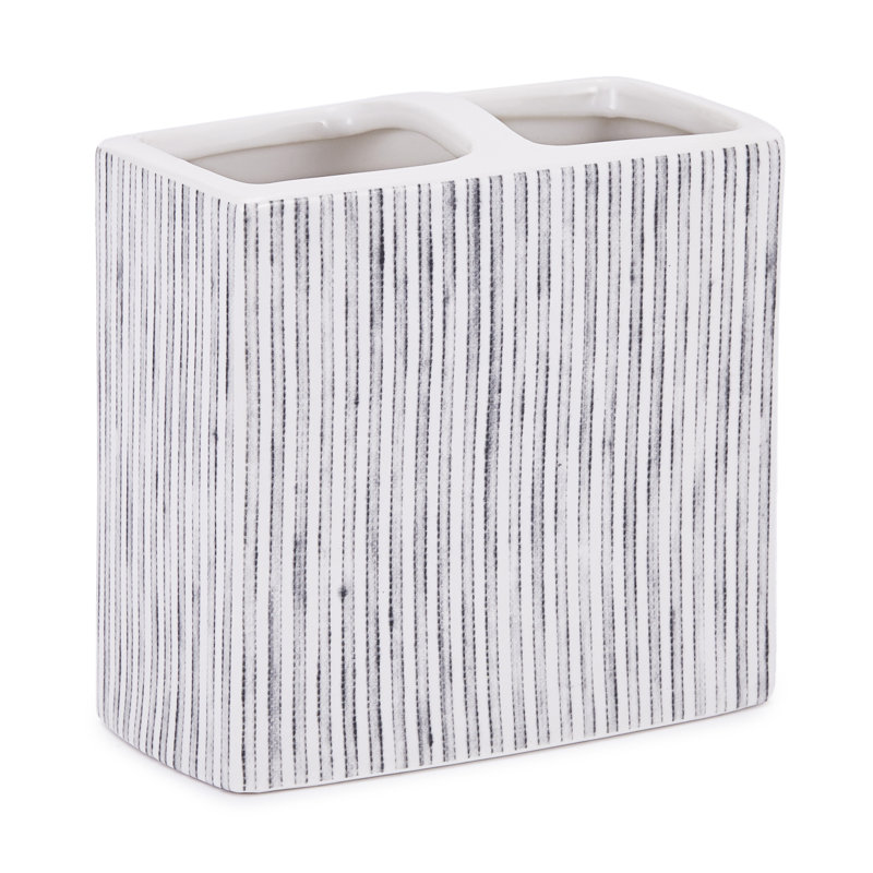Porte-brosse à dents en porcelaine Gilliam