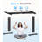 Dual Motor Electric Standing Desk Frame With Memory Controller, Computer Memory Desk Adjustable Table Legs Up To 47.3" For Home Office, Rapid Mount-55610773-55610774