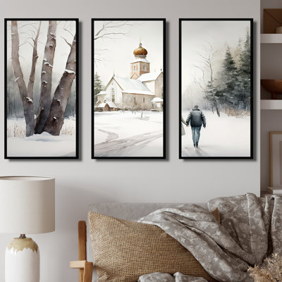 Couple amoureux, ensemble d'art mural en toile