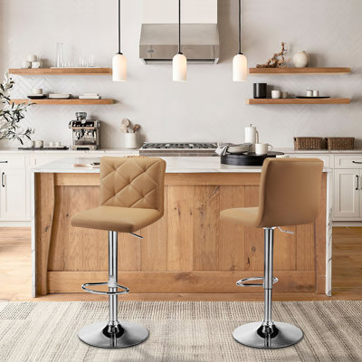 Tabouret de bar pivotant à hauteur réglable Corneliea