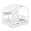 Lit en bois avec tablette de rangement et tiroirs-534581734-534581733