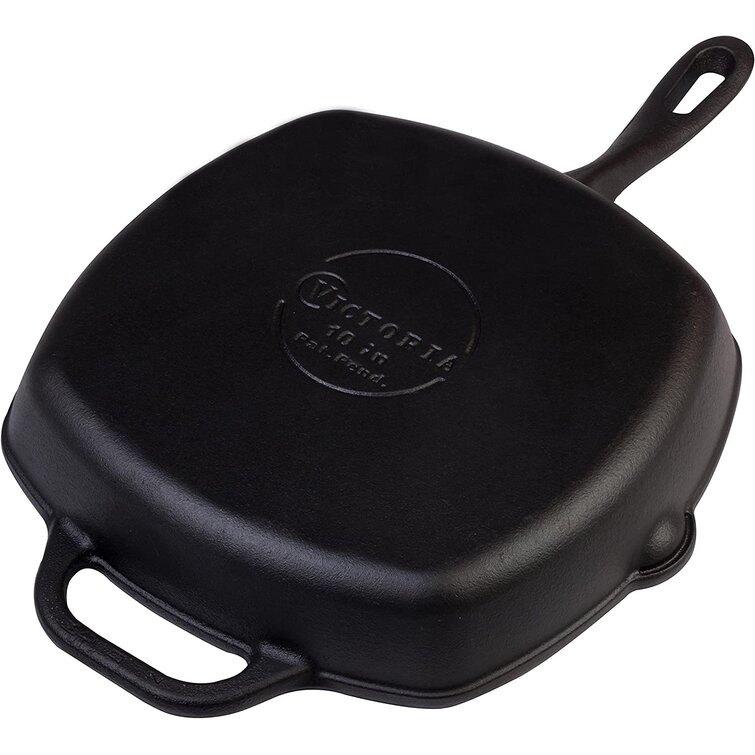 10.75'' Cast Iron Grill Pan