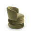 Upholstered Swivel Barrel Chair-622239476