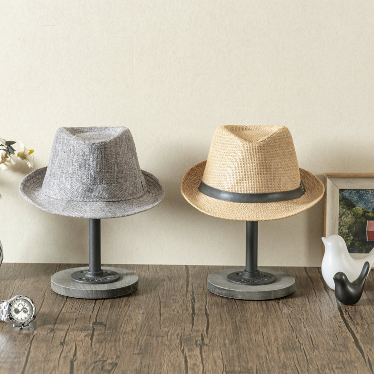 Artibetter 2pcs Hat Display Stand Table Top Display Stand Baseball Shades  for Men Hat Display Racks Fedoras Hats for Men Coat Hanger Hat Wig Display