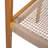 Cimora Rope Woven Acacia Wood Dining Chairs-1691590227