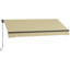 Auvent de patio rétractable en polyester l 98,5 po x P 59 po Outsunny-96861867-112964800-112964795
