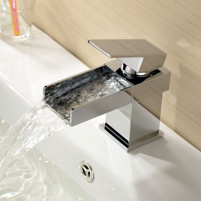  Waterfall Mono Basin Mixer with Waste