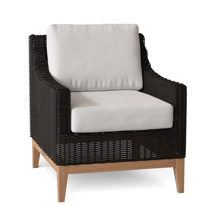 Frances Outdoor Lounge Chair, Ash, Frances Black