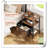 Briania 15.7'' W Metal Nightstand