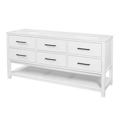 Meuble-lavabo double 72 po Frey