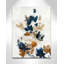 «Wave of Blue Florals I Print» par Ken Roko-129155381-129155385-129155437