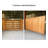 62.99" Brown Rectangular Solid Wood Shoe Storage
