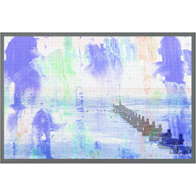 Single Picture Frame Print, 51cm H x 76cm W x 4cm D, Grey
