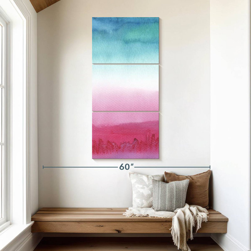 Pastel minimaliste Hinman, H 52 po x l 24 po