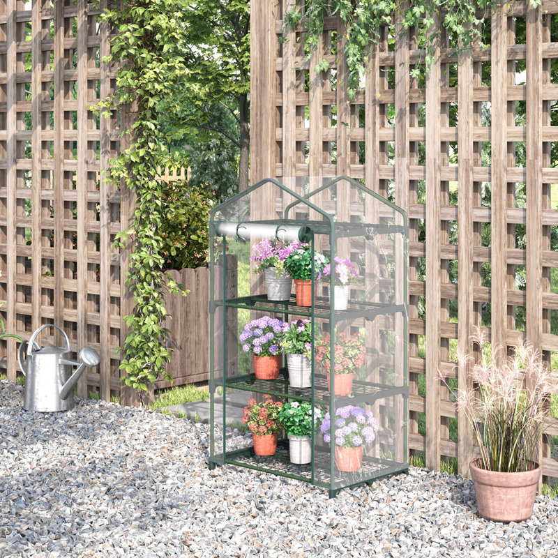 Aidee 2 Ft W x 2 Ft D Lean-To Greenhouse