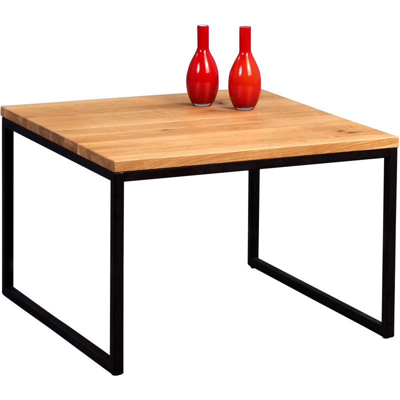 Montcalm Sled Coffee Table, 35cm H x 60cm W x 60cm D
