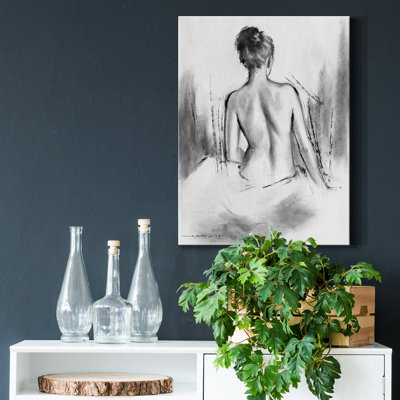 «Soft Silhouette VI» par E. Anthony Orme - impression sur toile tendue