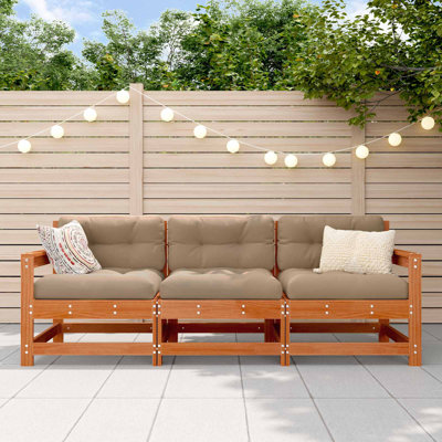 194cm Wide Patio Sectional Set