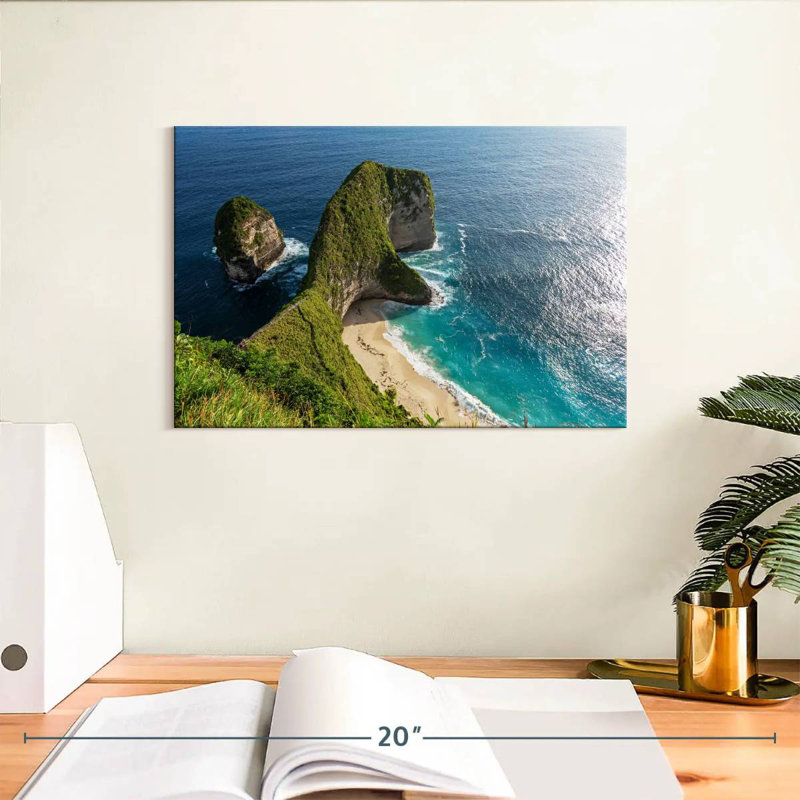Kelingking Beach Outlook, 8" H x 12" W
