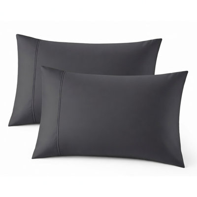 Cooling Bamboo Pillowcases, Set of 2 – Ultra Soft & Breathable