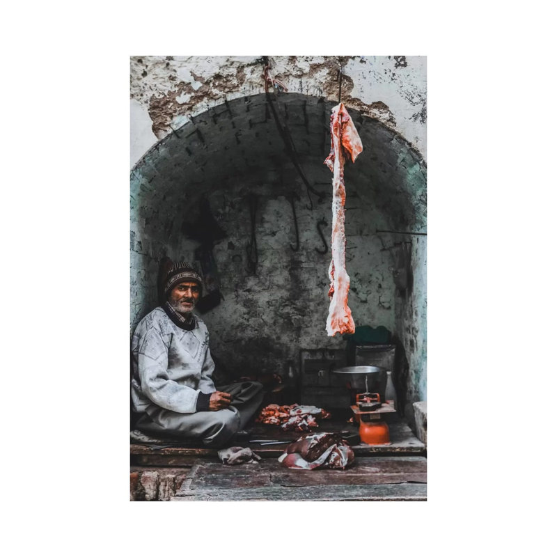 Agra, India I by Luke Anthony Gramme - Wrapped Canvas Print, 20.32 cm H x 30.48 cm W