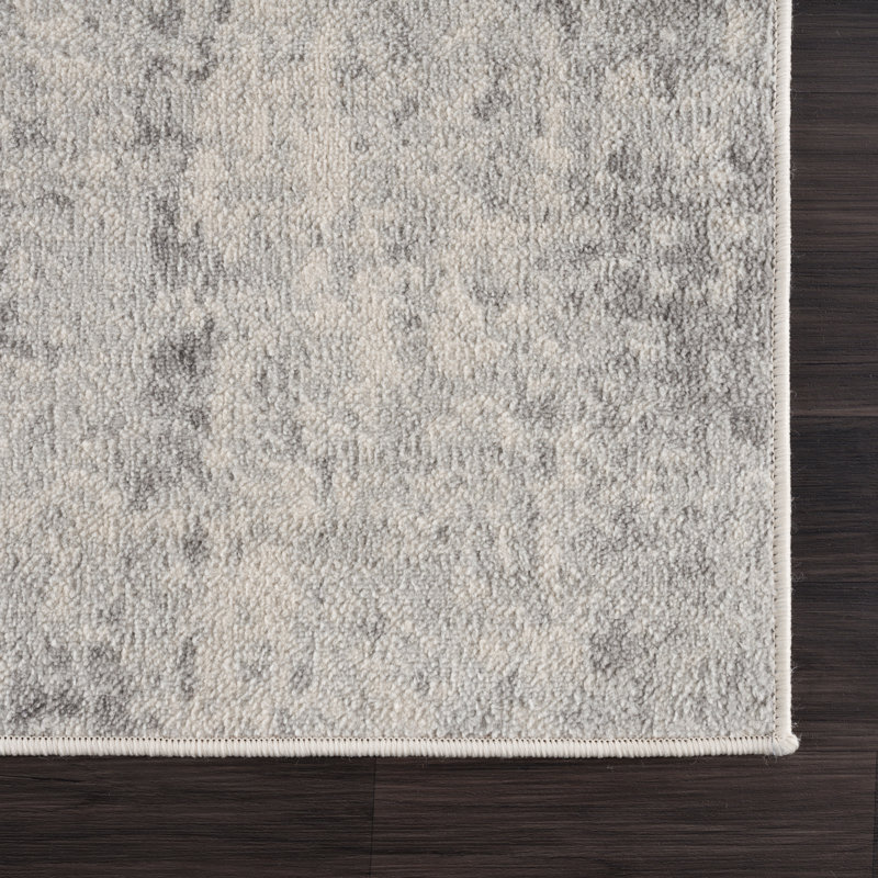 Tapis gris Elyjah, Rectangle 3 pi 11 po x 5 pi 7 po
