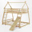 Twin Over Queen Bunk Bed-1330307347