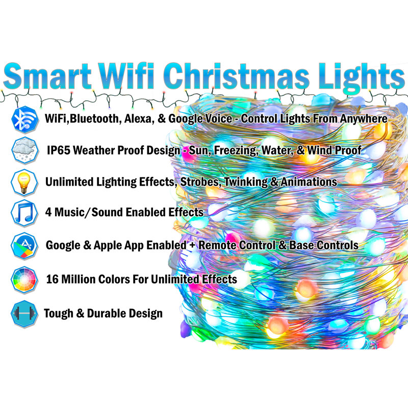 Wifilights1 6'' LED String Lights