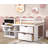 Heldreth Kids Twin Loft Bed with Drawers-1087352129