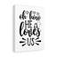 Oh How He Loves Us - Wrapped Canvas Print-1766517491
