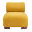Fauteuil d'appoint moderne en polyester pour salon - Design élégant, durable et adapté aux animaux de compagnie-1745582622