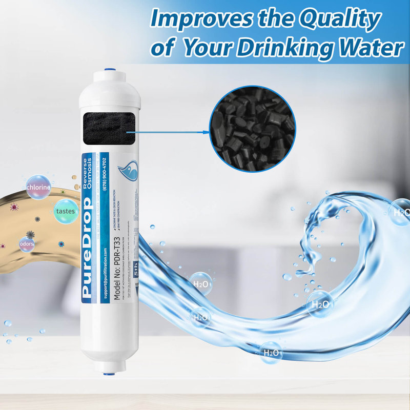PureDrop PDR-F7KU50 Replacement Cartridges for RTW5AK-UV Water Filtration System
