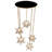 Moder 5 - Light Sahara Gold Cluster Pendant