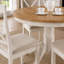 Conklin Rubberwood Round Dining Table with Wood Base-59794204