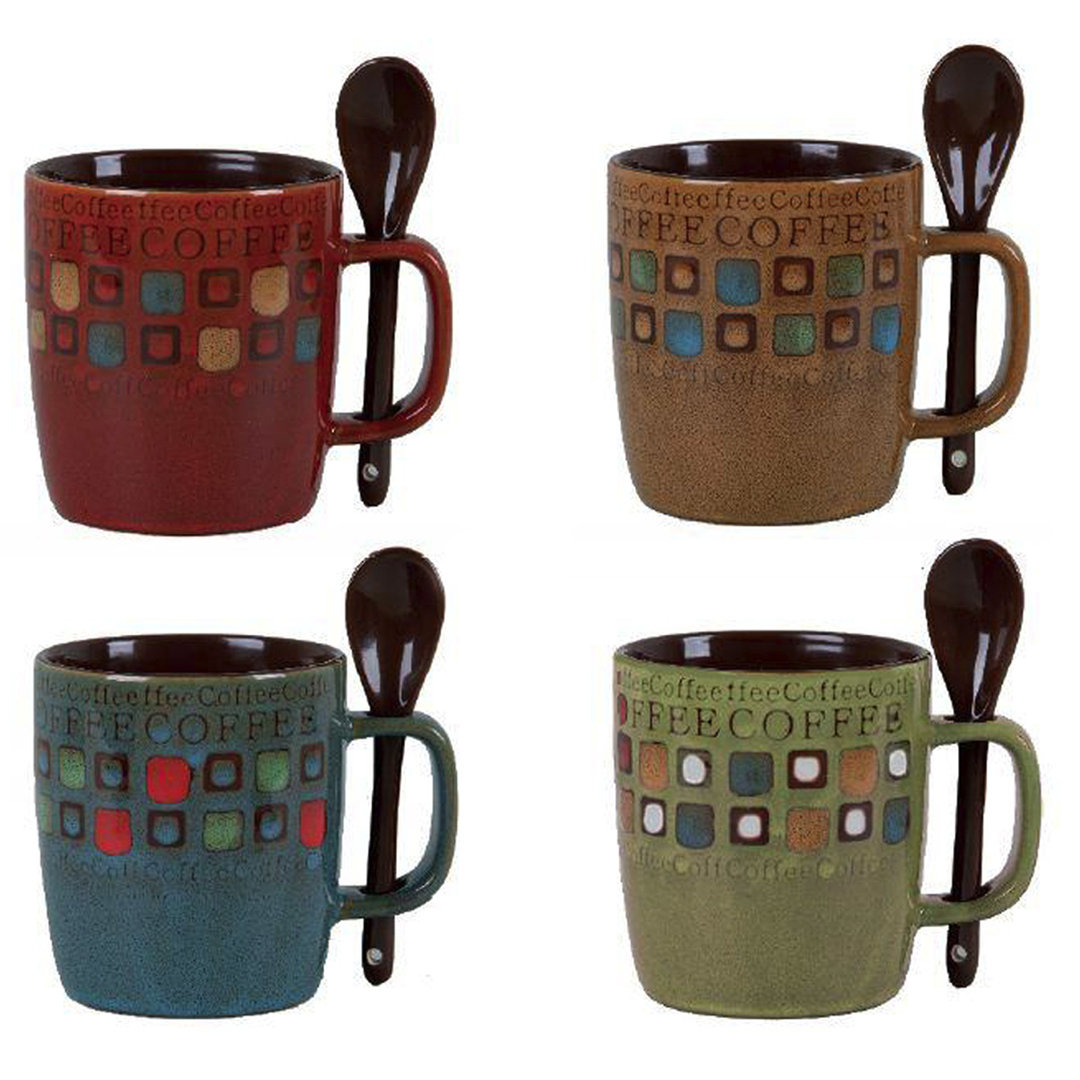 Brunilde 4 Piece Coffee Mug Set Wildon Home®