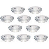 1.1'' H Glass Tabletop Tealight Holder