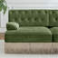 Canapé en velours RSF - Vert-132842782
