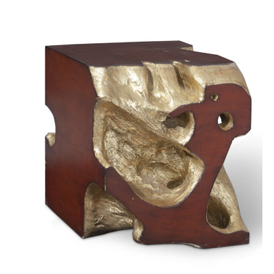 Freeform Resin Decorative Stool