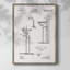 Lavabo rétro II, reproduction encadrée - bois massif-98279392
