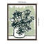 «Windowsill Blossoms II» par June Erica Vess, reproduction d'art encadrée sur bois-112631518